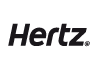 Hertz logo desaturated