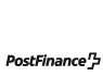 Postfinance logo desaturated